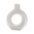 thumbnail image 4 of Jarrón de cerámica de estilo nórdico, jarrones decorativos, jarrón de , jarrones de , para comedor, decoración de cocina , Blanco, l Macarena Jarrón de ceramica, 4 of 8
