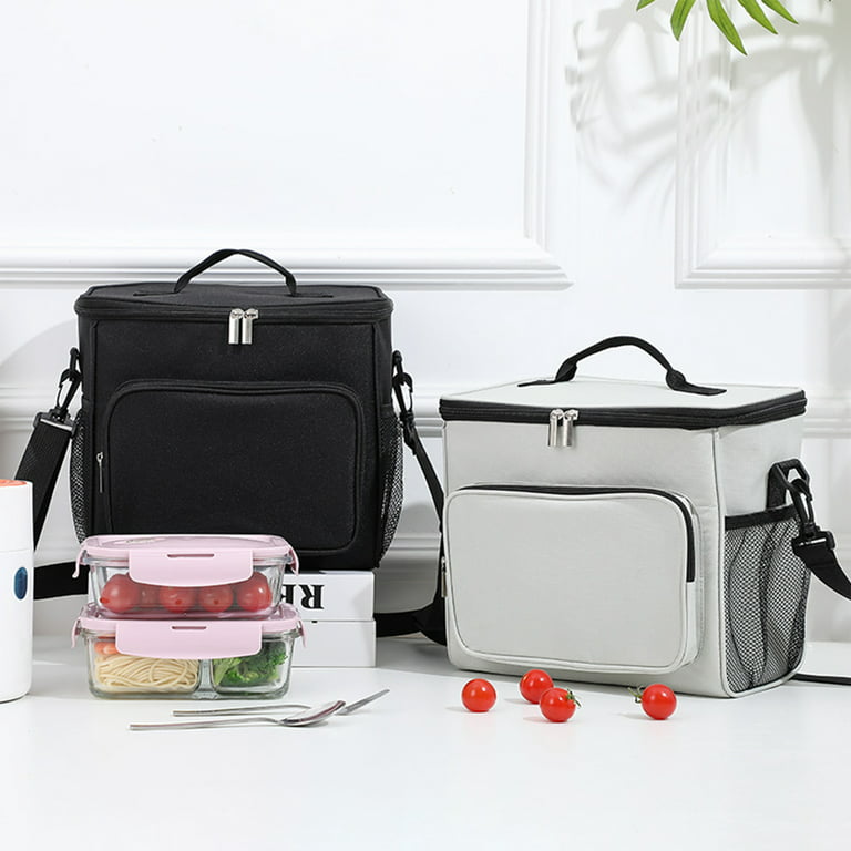 Portable Cooler Bag Ice Pack Lunch Box Insulation Package Insulated Thermal  Food Picnic Bags Pouch For