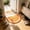 A, variant on SHJHENG Semicircle Shaped Absorbent Bath Mat Mixed Fiber Non Bathroom Rug