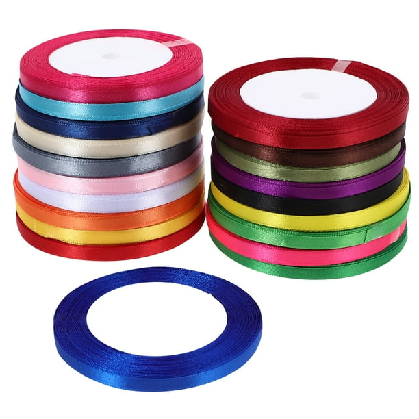 KAKOWELY 20 rollos de cinta de regalo, cinta para envolver regalos, cintas para regalos, paquetes para festivales, cintas para envolver
