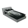 thumbnail image 2 of Ambesonne Grey Fitted Sheet & Pillow Sham Set, Medieval Old Human Body, Twin, Grey, 2 of 2