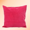 thumbnail image 4 of 17x17" Vintage Soft Velvet Throw Pillow Case Sofa Waist Cushion Cover Rose Red, 4 of 4
