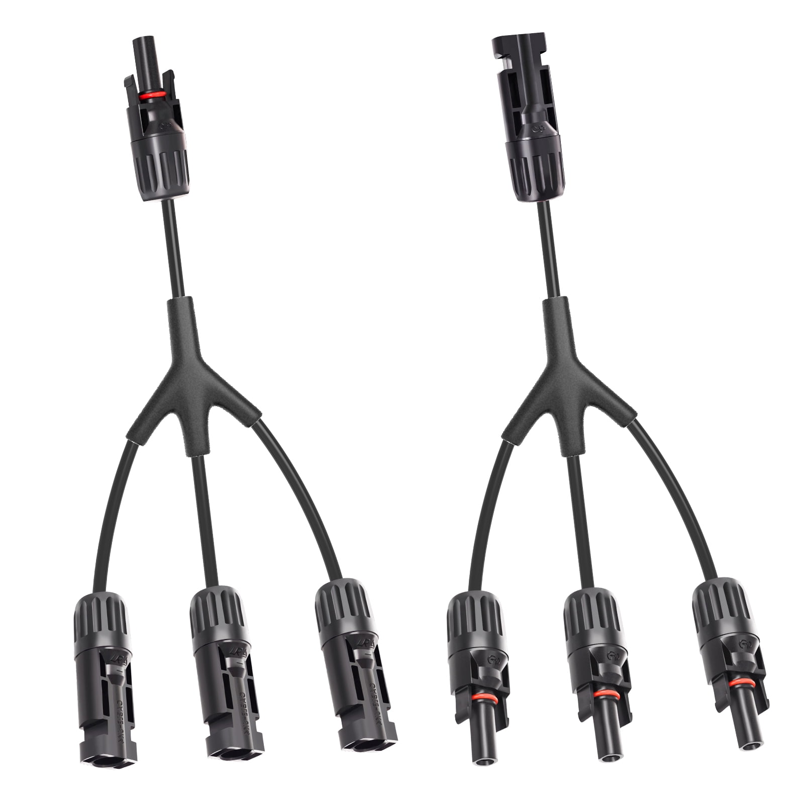 ELECTCHN Solar Connectors Y Branch Parallel Adapter 1 Pair Splitter ...