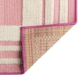 thumbnail image 7 of Unique Loom Aruba Outdoor Collection Area Rug - Tanki (5' 3" Square Pink/Ivory), 7 of 7