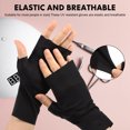 thumbnail image 3 of GOOHOCHY 4 pares de guantes anti-UV para manicura, guantes sin dedos para lámpara de gel y guantes de mano., 3 of 8