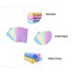 thumbnail image 4 of Toalla de baño para mascotas duradera, toalla para perros Ultra absorbente, toalla seca para perros, 5 uds., 4 of 5