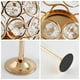 thumbnail image 5 of 2 uds candebro de cristal Baoblaze soporte de dormitorio decorativo Portavelas de mosaico, 5 of 6