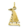 thumbnail image 1 of 10k SAILBOAT CHARM in 10k Yellow Gold, 1 of 3