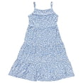 thumbnail image 3 of Btween Girls Maxi Dresses 2 Pack Sleeveless Floral Tiered Summer Dresses, Lightweight Soft Fabric, Casual Spring & Vacation Dresses, 3 of 4