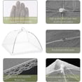 thumbnail image 3 of Pop-Up Mesh Food Covers 3 Pack - 14 Inch Insect-Proof Plate Tents for Outdoor BBQs, Picnics, and Parties, 3 of 5