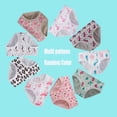 thumbnail image 4 of Emy Dola Little Girls' Cotton Panties Baby Toddler Soft Underwear 3 Pack Princess Girls FLoral Unicorn Briefs, 4 of 9
