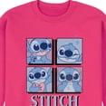 thumbnail image 2 of Disney - Lilo & Stitch - All The Expressions of Stitch - Men's Crew Neck Fleece Pullover, 2 of 4