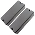 thumbnail image 2 of pitrice Sealed Closed Type Humbucker Pickup Covers for 5 String Electric Bass 2 Hole, 2 of 7