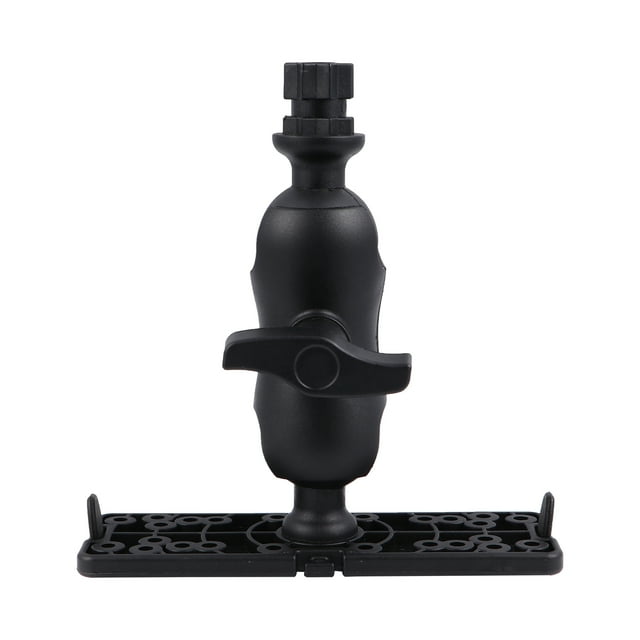 TEHAUX Support de Détecteur de Poissons Noir Solution de Montage pour Pêcheurs 1Pcs