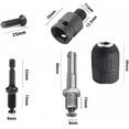 thumbnail image 2 of Portabrocas para martillos eléctricos con diseño de mordaza de clase 3 y adaptador de casquillo hembra cuadrado, sistema de autobloqueo que garantiza durabilidad, accesorio sin herramientas que, 2 of 5