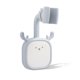 thumbnail image 3 of Tenedor de cabezal de ducha Plástico a prueba de agua Lindo autoadhesivo Punch-Free Rack 360 Grados Rotación Estante Ajustable Baño Soporte Gris Blanco AweSitey HA028356-03B, 3 of 7