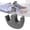 Grey, variant on NFTIGB Patient Turning Device U Shaped Multifunctional Turning Pillow for Bedridden Nursing, Elderly Turnover Device with Removable Cover, 5.12 inches / 13 cm, Purplish Blue