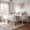 Cream White, variant on Amolife Heavy Duty Queen Size 14'' Metal Platform Bed Frame with Ample Under-bed Storage Space, Black