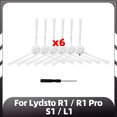thumbnail image 1 of Compatible for Xiaomi Lydsto R1 / R1 Pro Robot Vacuum Replacement Spare Part Main Side Brush Hepa Filter Mop Rag Dust Bag, 1 of 5