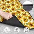 thumbnail image 3 of Salouo Sunflowers for Car Floor Mat Set of 4–Car Carpet Mats - Car Mats with Anti-Slip Backing & Driver Heel Pad Universal Fit for Cars, Trucks, SUVs, and Vans, 3 of 6
