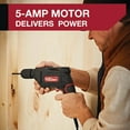Hyper Tough 5.0amp, 120 Volts 3/8 inch Electric Drill