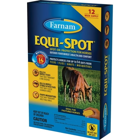 Farnam Companies Inc-Equi Spot Spot-on Fly Control For Horses 12 Week