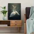 thumbnail image 5 of UXIEQU Elegant Swan Couple Canvas Wall Art 15.75x11.81 Inches, 5 of 8