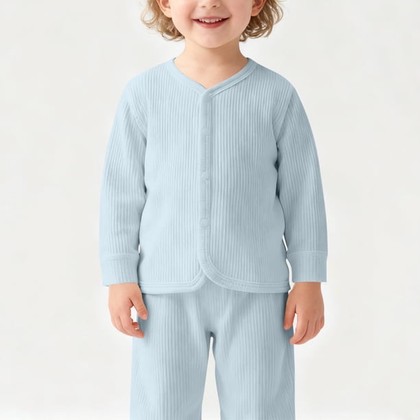 Prendas de abrigo y chaquetas informales sin capucha de manga larga para niños, abrigo para bebés, blusa de moda de otoño y primavera con jersey, camisa de manga larga con cuello redondo de color liso