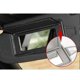 thumbnail image 5 of Car Sun Visor Guard Sun Visor Rearview Mirror Cover Replacement for S-ClassW220 1998-2005 Gray, 5 of 5