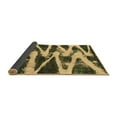 thumbnail image 2 of Ahgly Company Indoor Square Abstract Brown Modern Area Rugs, 4' Square, 2 of 4