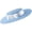 Blue, variant on Hsqqdc Champagne Gold Wide Brim Church Hat with Bow, Elegant Derby Fascinator Hat