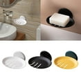 thumbnail image 5 of Wodtesl Self Draining Soap Holder Box Case Suction Soap Dish Wall Mounted Punch, 5 of 5