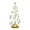 Gold GD, variant on Xecvkr LED Crystal Christmas Tree Small Table Lamp Copper Wire Night Lights Acrylic Soft Eyes Caring Battery Powered Home Bedroom Bar Gift 7x7x19cm 1pc