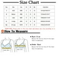 thumbnail image 3 of Ahuyic Summer Womens Bras,Plus Size Bras for Women,Women's Daily Adjustable Underwear Gathered Thin Bra Without Steel Ring, 3 of 3