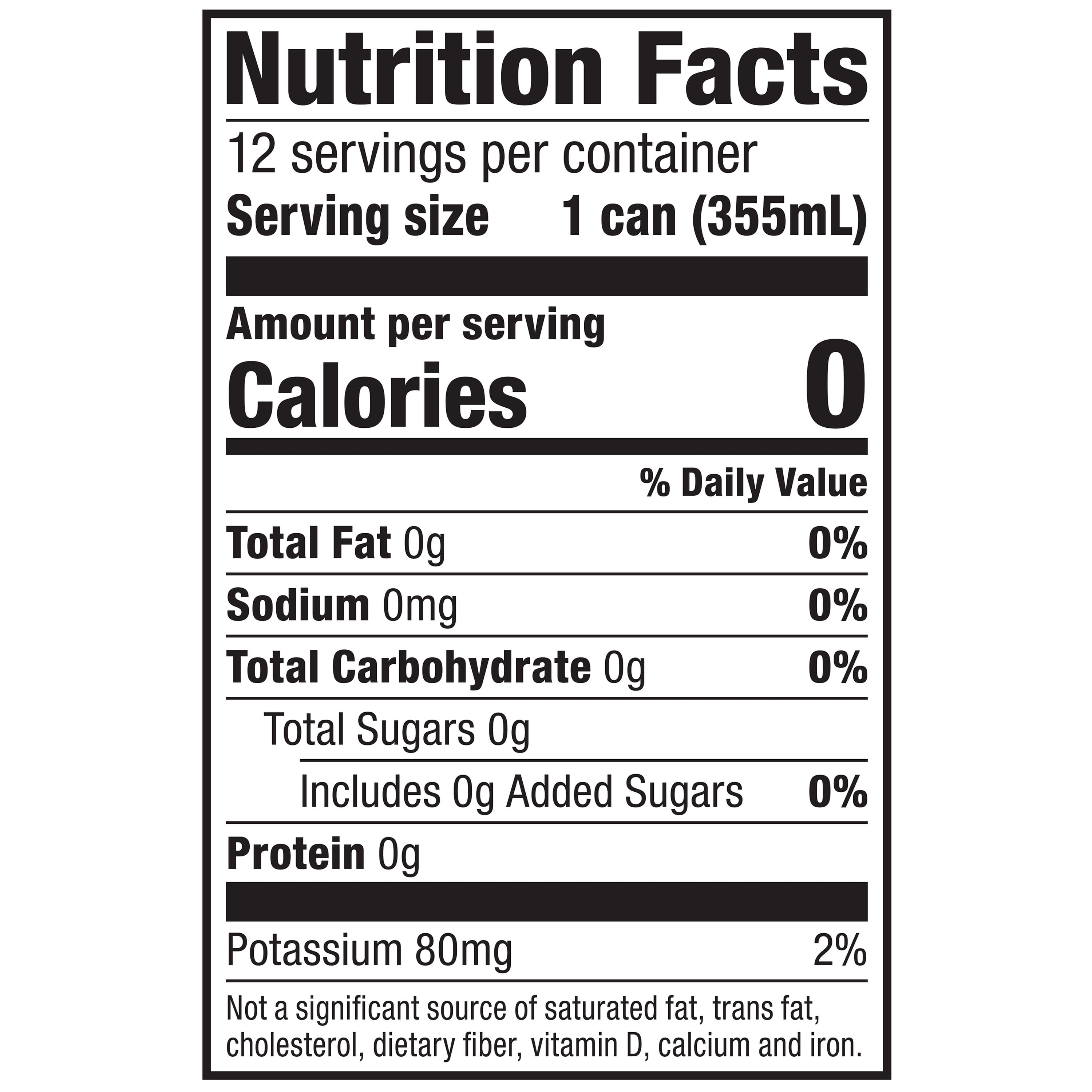 Clear American Mandarin Orange Sparkling Water, 12 fl oz, 12 Count