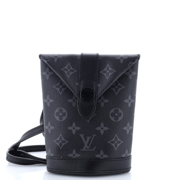 Pre-Owned Envelope Pouch Monogram Eclipse Canvas By Rebag