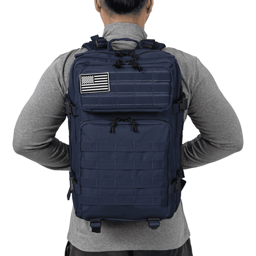 PAKNADA 45L Tactical Backpack,900D Oxford Waterproof Material For Outdoor Hiking Camping & Travel Bag