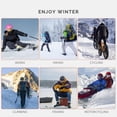 thumbnail image 6 of Sun Will Unisex Winter Thermal Socks 2200mAh Rechargeable Electric Heating Socks for Skiing Hiking S-XL, 6 of 9