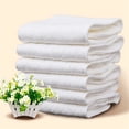 thumbnail image 5 of Casewin 10 PCS Reusable Baby Cotton Cloth Diaper，Three Layer White Baby Diaper， Washable Quick Sucking Eco-friendly Cotton Diaper Liner, 5 of 7