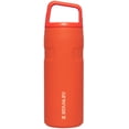 thumbnail image 1 of Botella de agua Stanley IceFlow Cap and Carry+ 500 ml Tigerlily, 1 of 4