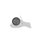 thumbnail image 2 of Sioux Chief 846-S3PK 5-Inch Cast Iron Strainer 1 Pack, 2 of 2