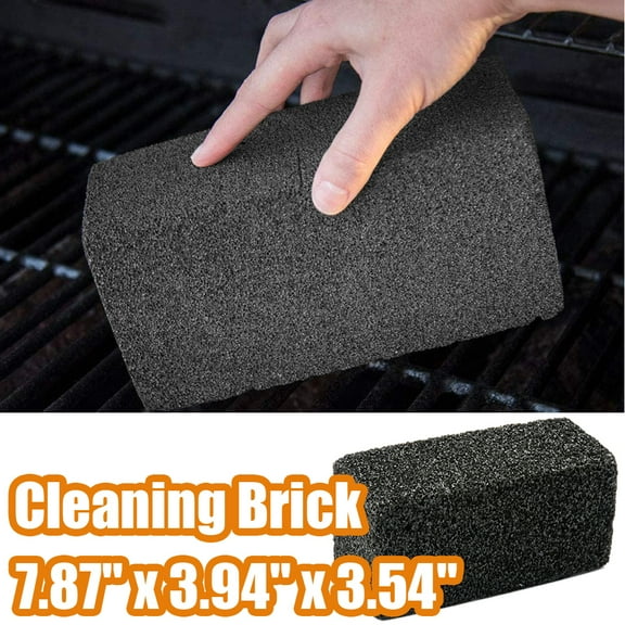 Cheers.US Commercial Grade, Heavy Duty Grill Cleaning Brick Bulk, Pumice Stone Cleaner Tool Cleans and Sanitizes Restaurant Flat Top Grills or Griddles Effectively Without Harsh Chemicals