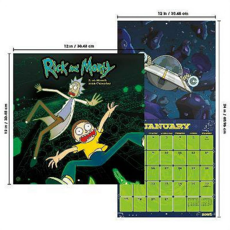 Rick And Morty 2024 Calendar Mair Sophie