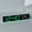 White, variant on 8.6 Inch Digital Alarm Clock,Rectangular Alarm Clock with Dual Alarms & Bottom Glow,Display for Date,Time,Temperature,Modern Decor for Living Room,White