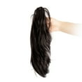 thumbnail image 4 of LELINTA Curly Ponytail Hair Extension With Messy Claw Clip In Hairpieces Style Styles Cosplay, 4 of 5