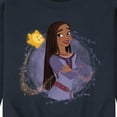 thumbnail image 3 of Disney Wish - Asha & Her Star - Men's Crew Neck Fleece Pullover, 3 of 5