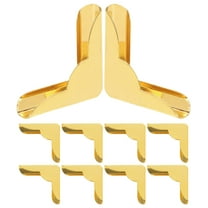 MLINS  10 Pcs Decorative Corner Protector Album Corners Protectors Golden
