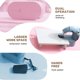 thumbnail image 3 of Máquina de coser mini CraftBud de doble velocidad con kit portátil, 3 of 8