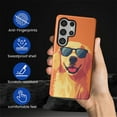 thumbnail image 4 of FKBRCL4U Compatible with Samsung Galaxy S25 Ultra Case Cartoon Cute Sunglasses Golden Retriever Pattern for Girl Full Body Design Soft Silicone Drop Shock Scratch Protection, 4 of 7