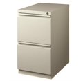 thumbnail image 2 of Pemberly Row 23"D Mobile Pedestal File 2-Drawer Filing Cabinet File/File - Gray, 2 of 7
